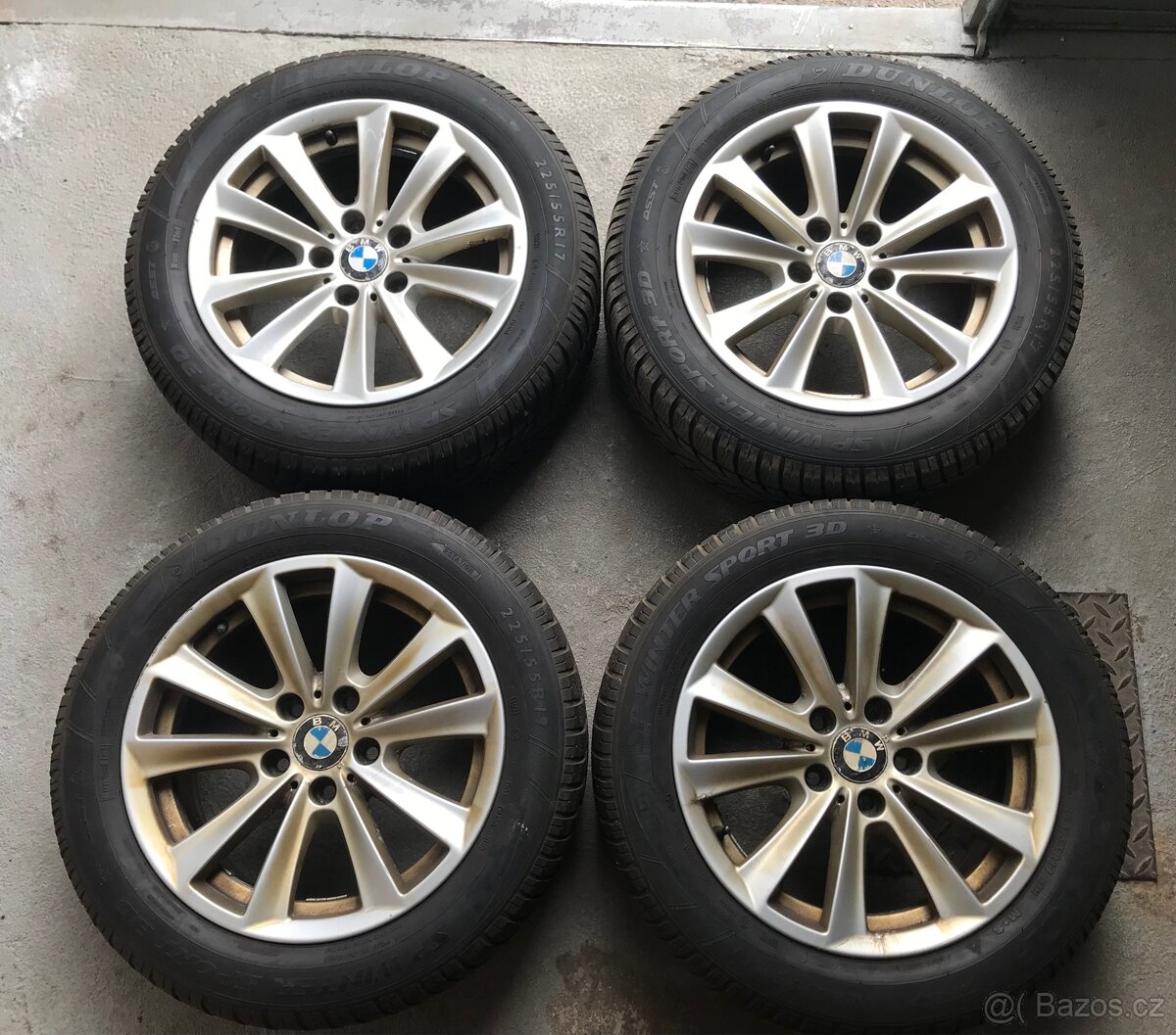 BMW lité disky + pneu 225/55/ R17