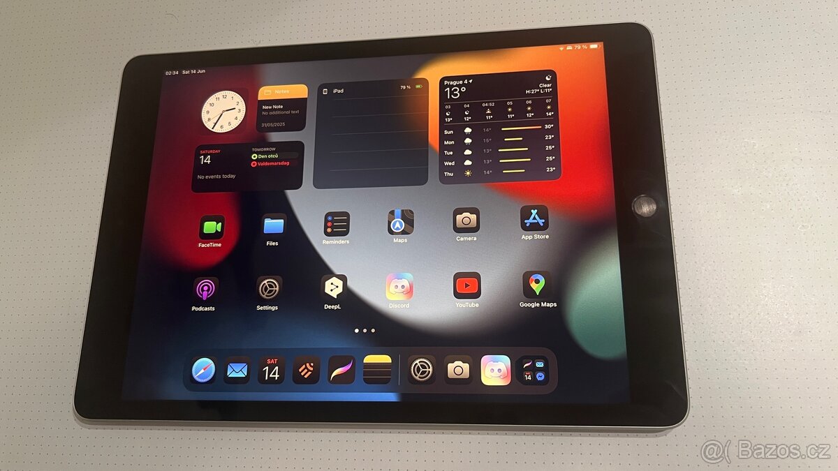 iPad 10.2” 2021 9th gen.