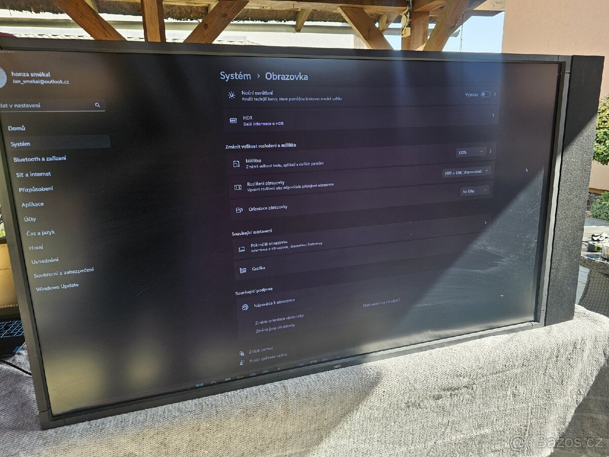 NEC MultiSync P552 – 55" profi panel