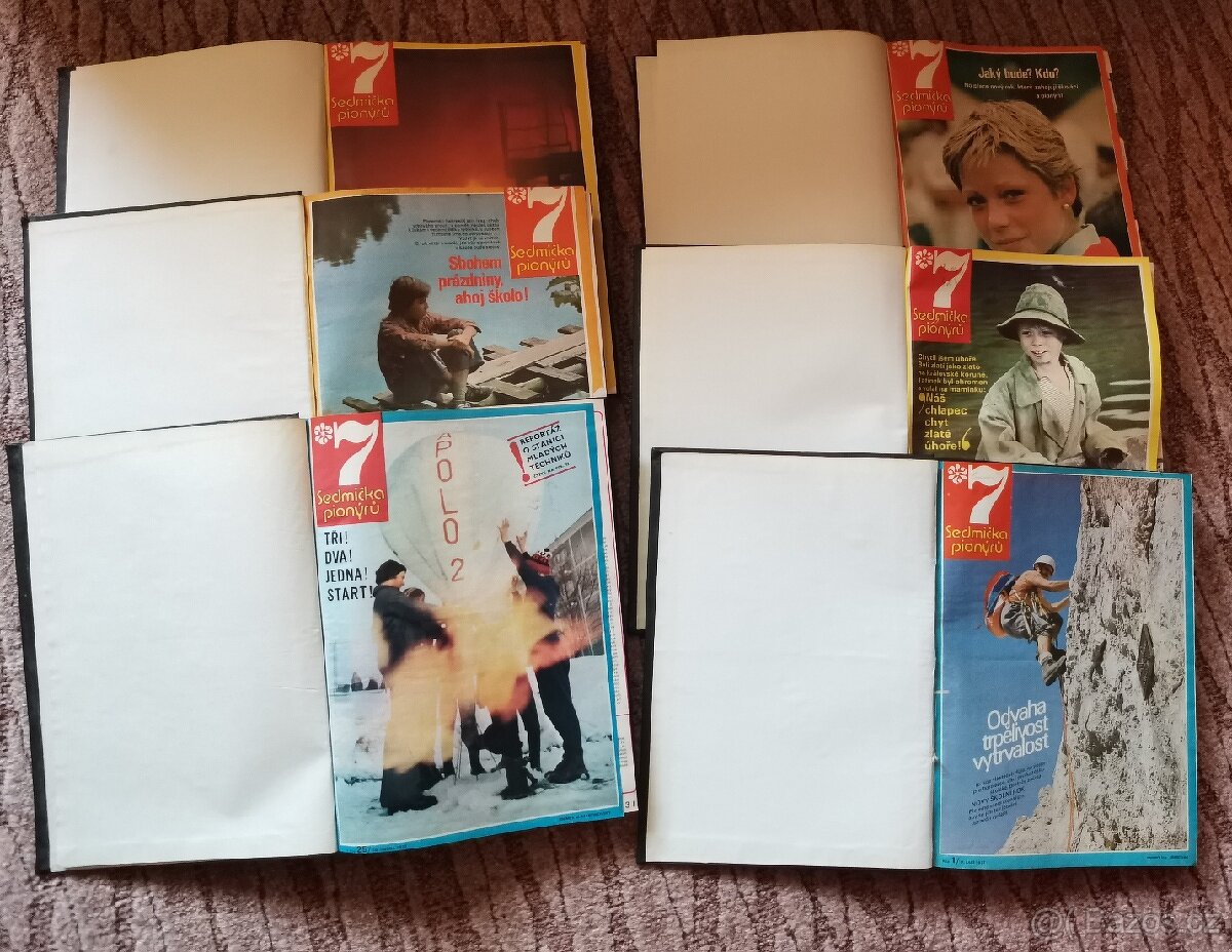 6×sedmička pionýrů vázané