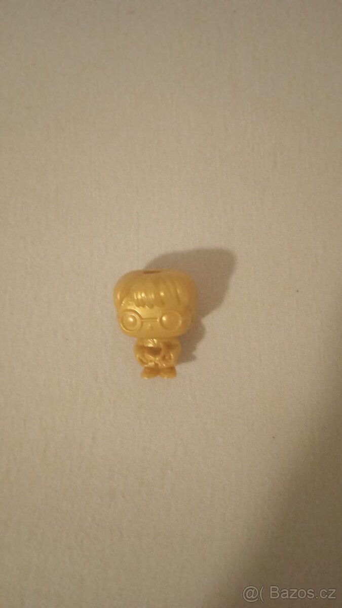 Zlatá figurka harry potter (vzácna)