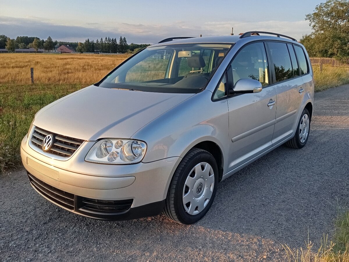 VW Touran 1.9 Tdi 77kw Trendline, BKC, 1.majitel