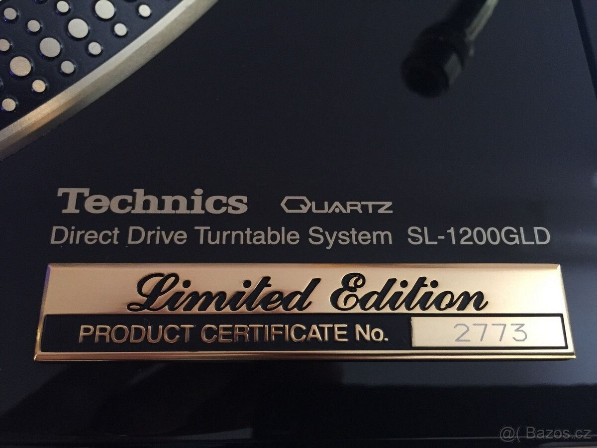 Technics SL-1200 GLD