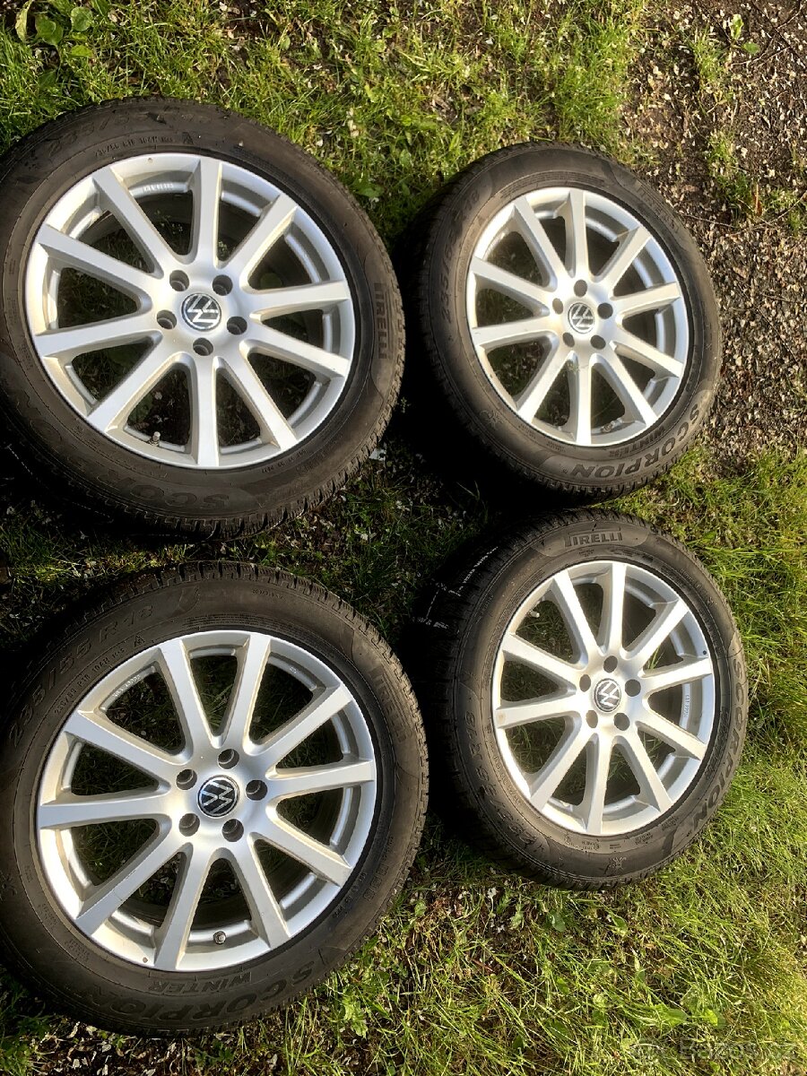 Celoroční kola VW Tiguan 235/55 R18 5x112, ET42