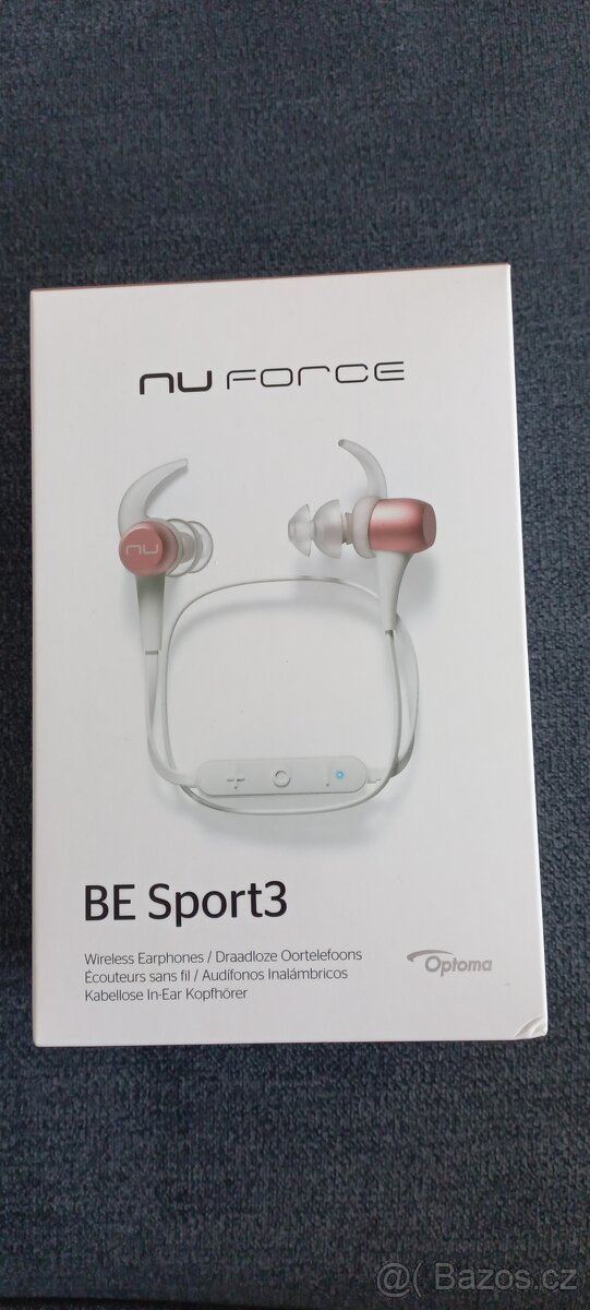 Sluchátka NuForce BE Sport3