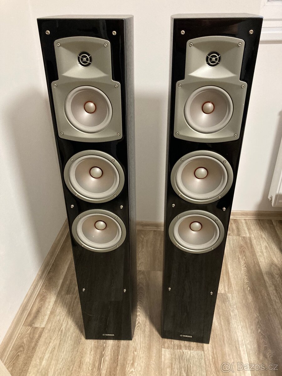 Prodám repro a receiver Yamaha