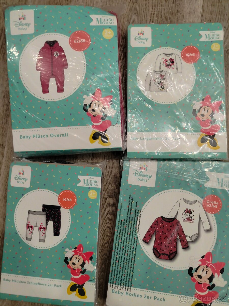 Dívčí komplet Minnie vel.62/68