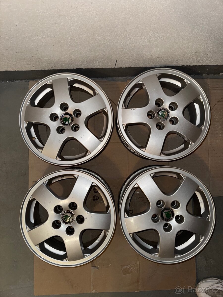 Alu kola Škoda 5x100 R14