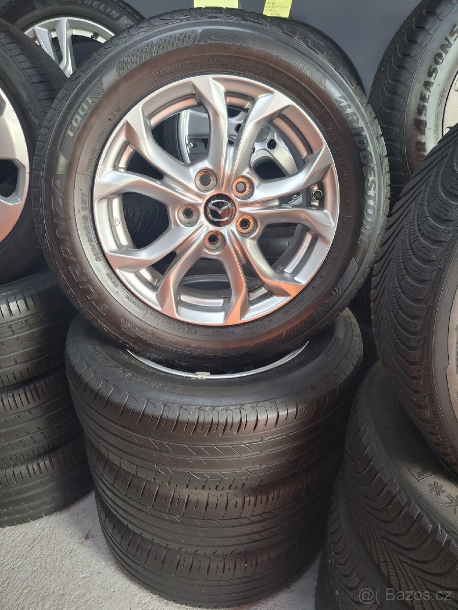 Alu kola Mazda, 215/60 R16, letní pneu