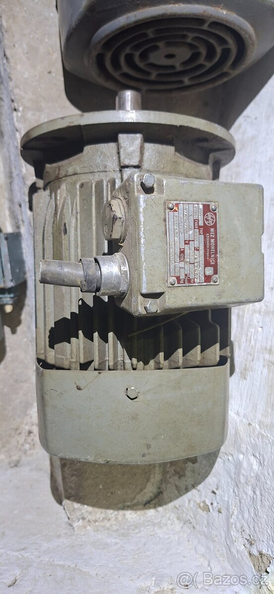Elektromotor, rozbrušovačka, hřídel, suport.....