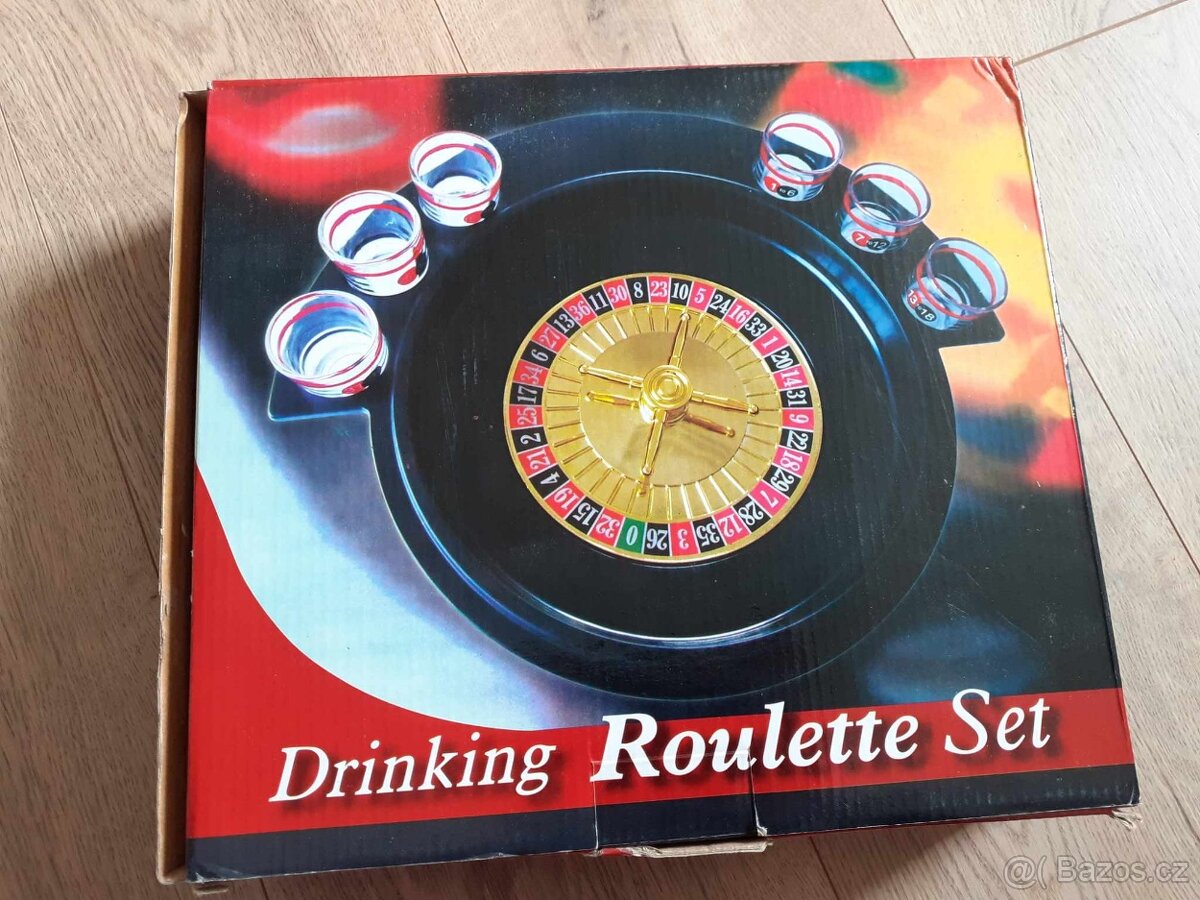 Společenská hra Alkoholová ruleta/drinking roulette