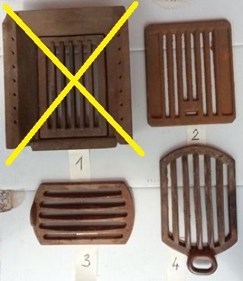 Litinové rošty+ocelové opékací vidličky