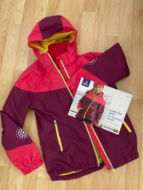 Funkční dívčí bunda, vel.158, zn.Tchibo