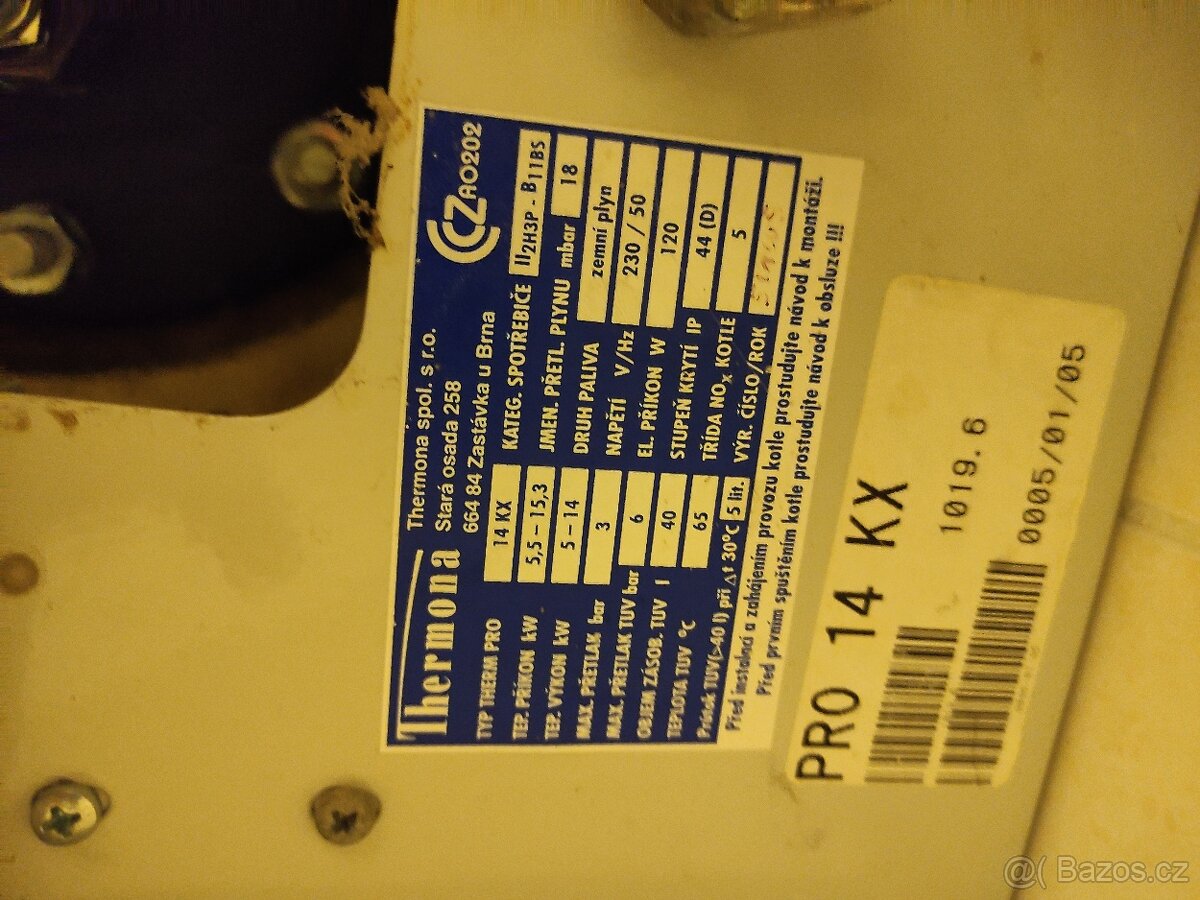 Náhradní díly Thermona 14 KX