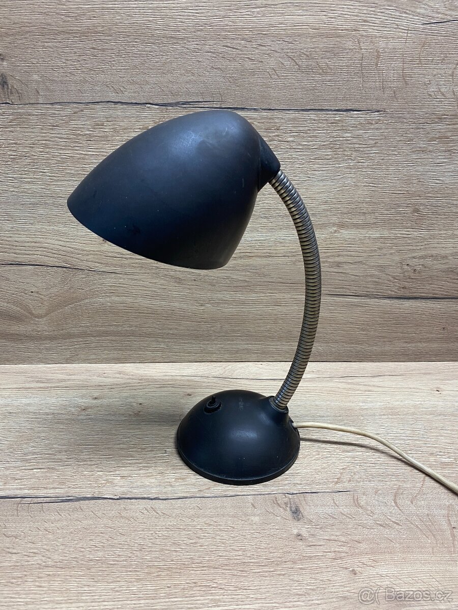 lampa bakelitová lampa retro svítidlo staré osvětlení