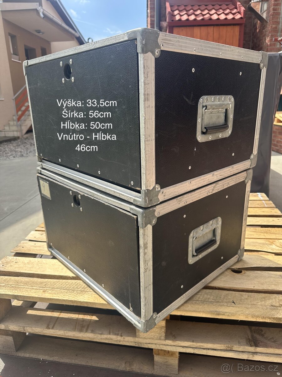 Case, Prepravný, transportný obal, rack case, flight case