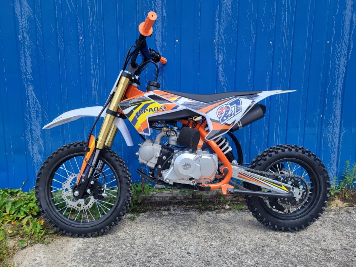 Pitbike APAQ 125ccm XB27 14/12 E-START poloautomat