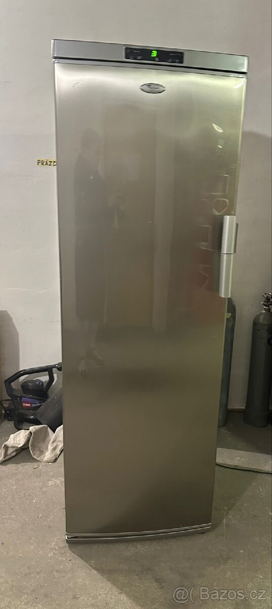 Whirlpool Nerez Lednice 175cm