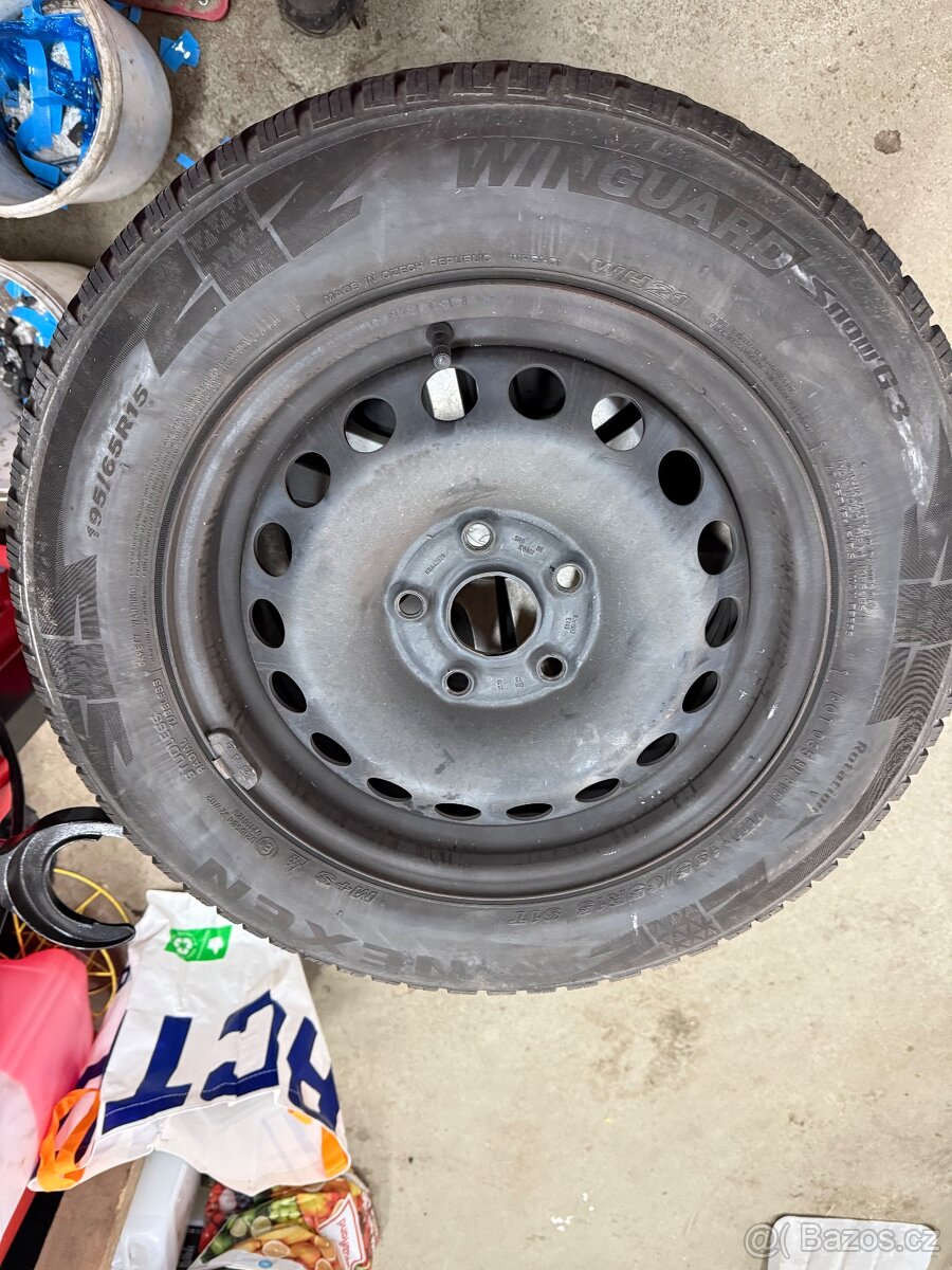 Prodám plechový disky 5x100 a 5x112 bez gum