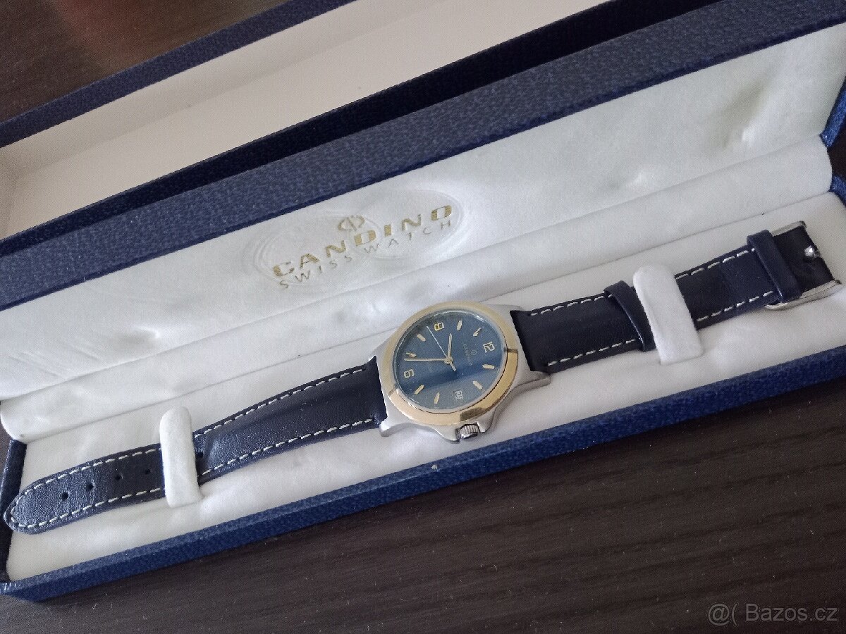 Švýcarské hodinky CANDINO.