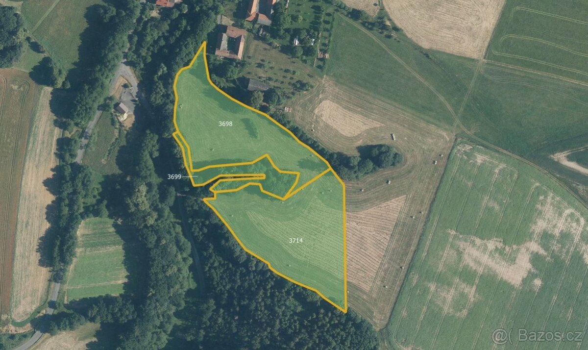 Louka, prodej, Jindřichov, Přerov