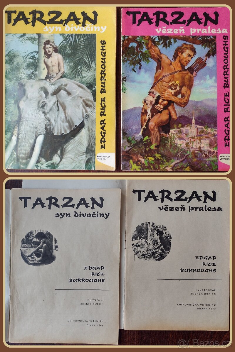 Tarzan - 2 díly (antikv.)