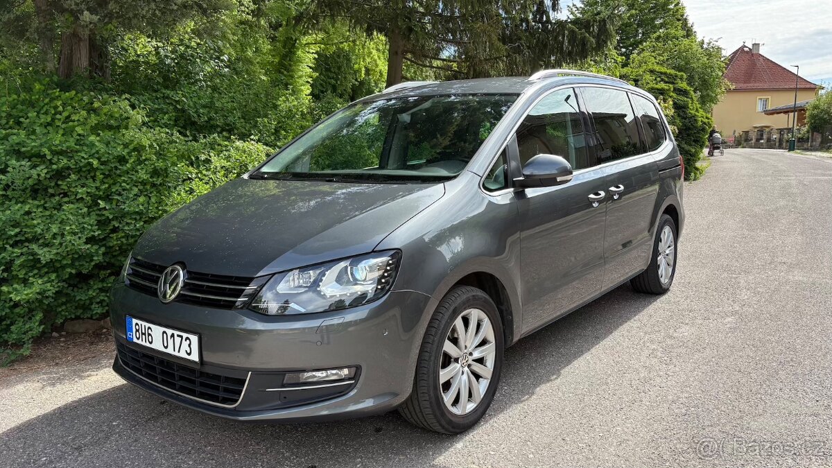 VW Sharan 2.0TDI DSG,139tkm,2019,HIGHLINE,TAŽNÉ,DPH