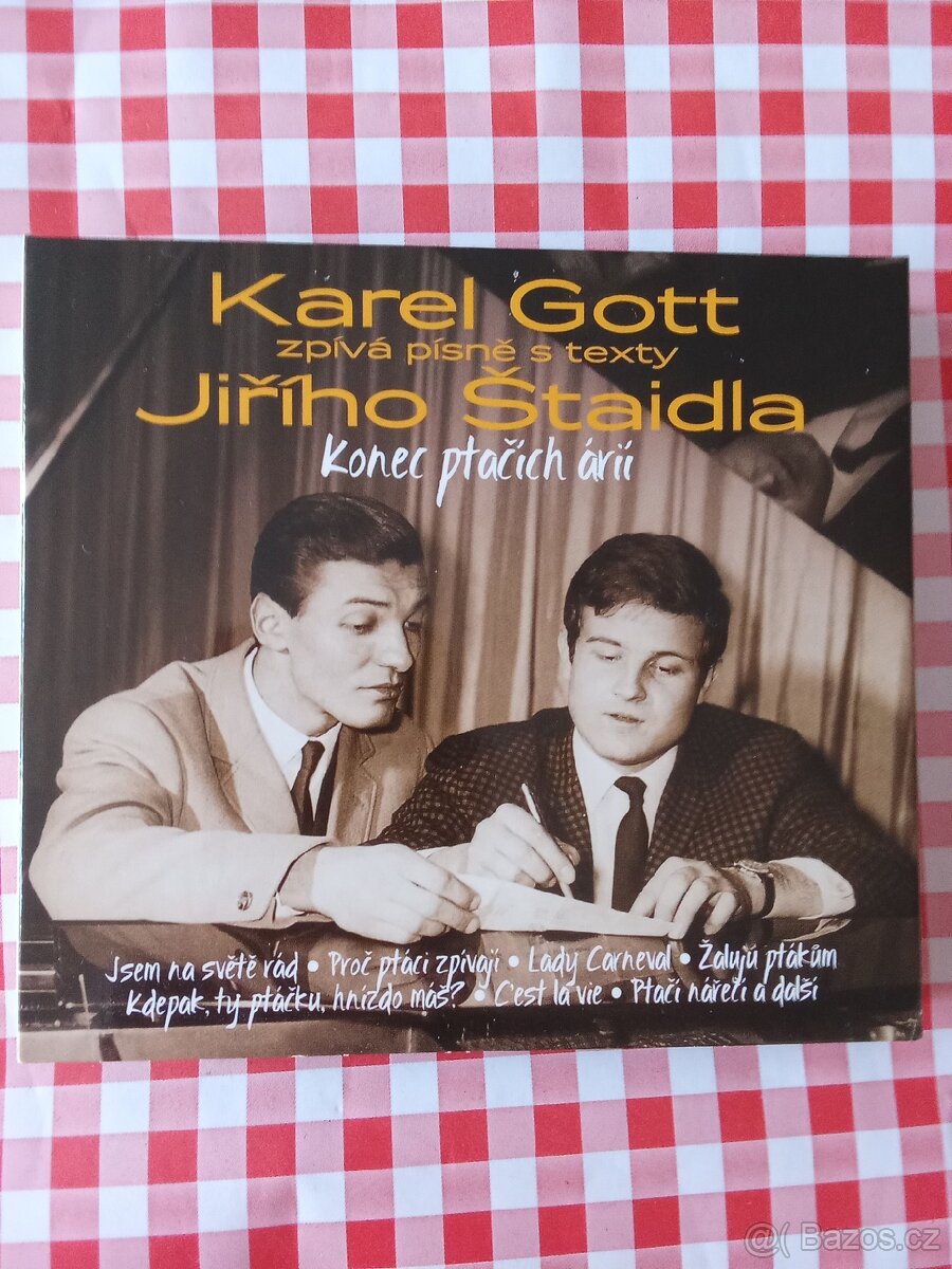 3CD KAREL GOTT,JIŘÍ ŠTAIDL