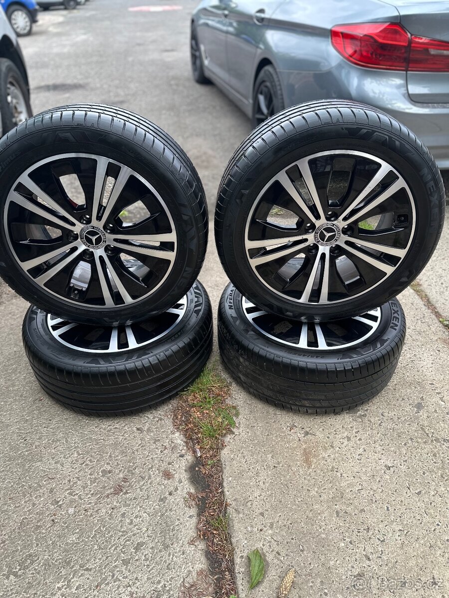 Originál alu kola Mercedes E 5x112 R17