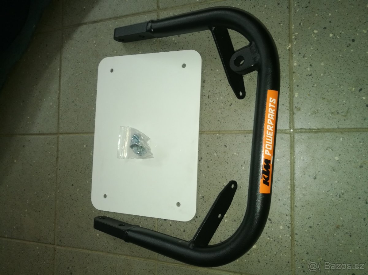Rear grab bar