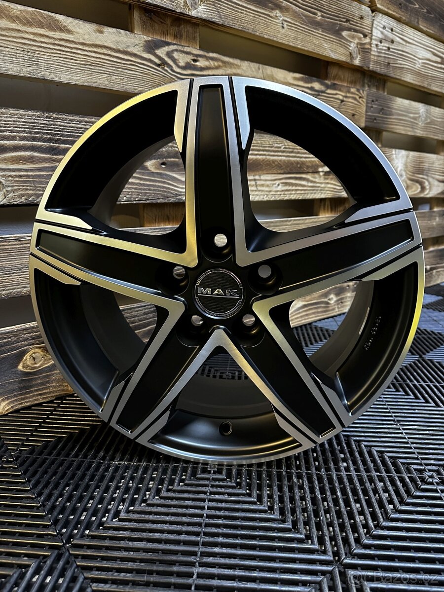 Fiat, Citroen, Opel, Peugeot - ALU disky zn. MAK 5x118 R17
