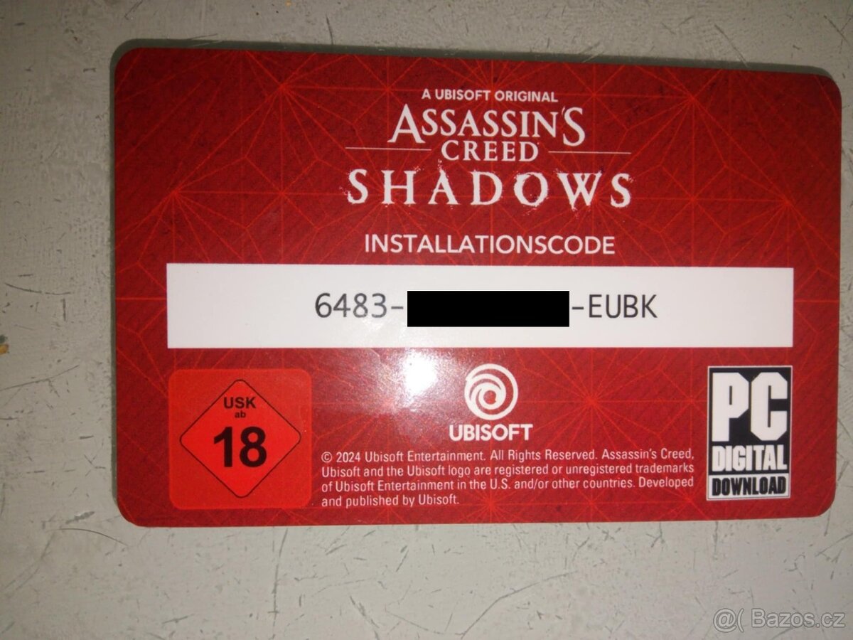 Assasins creed Shadows - Digital edition