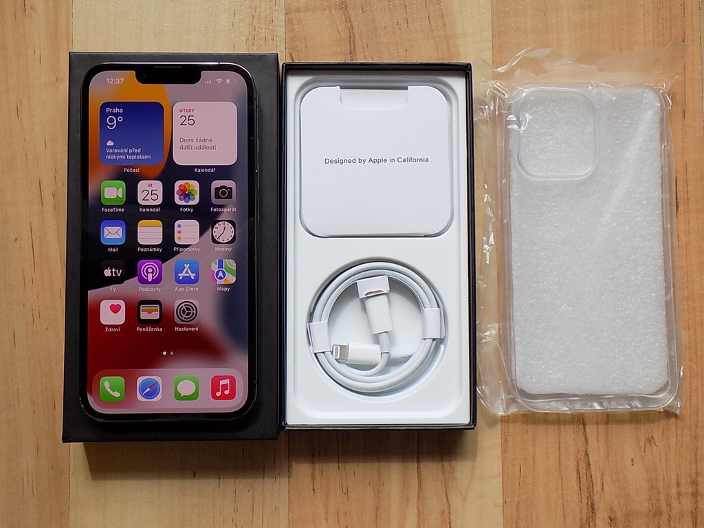 APPLE iPhone 13 Pro 256GB Graphite - ZÁRUKA - TOP -100%BAT.