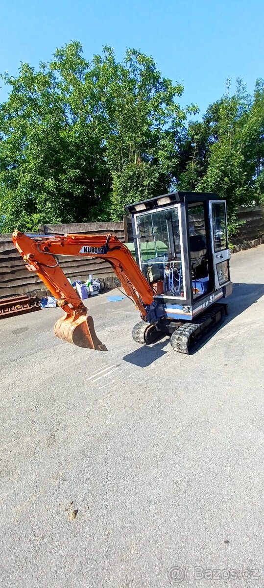 Mini bagr Kubota KH-41 rv 1989