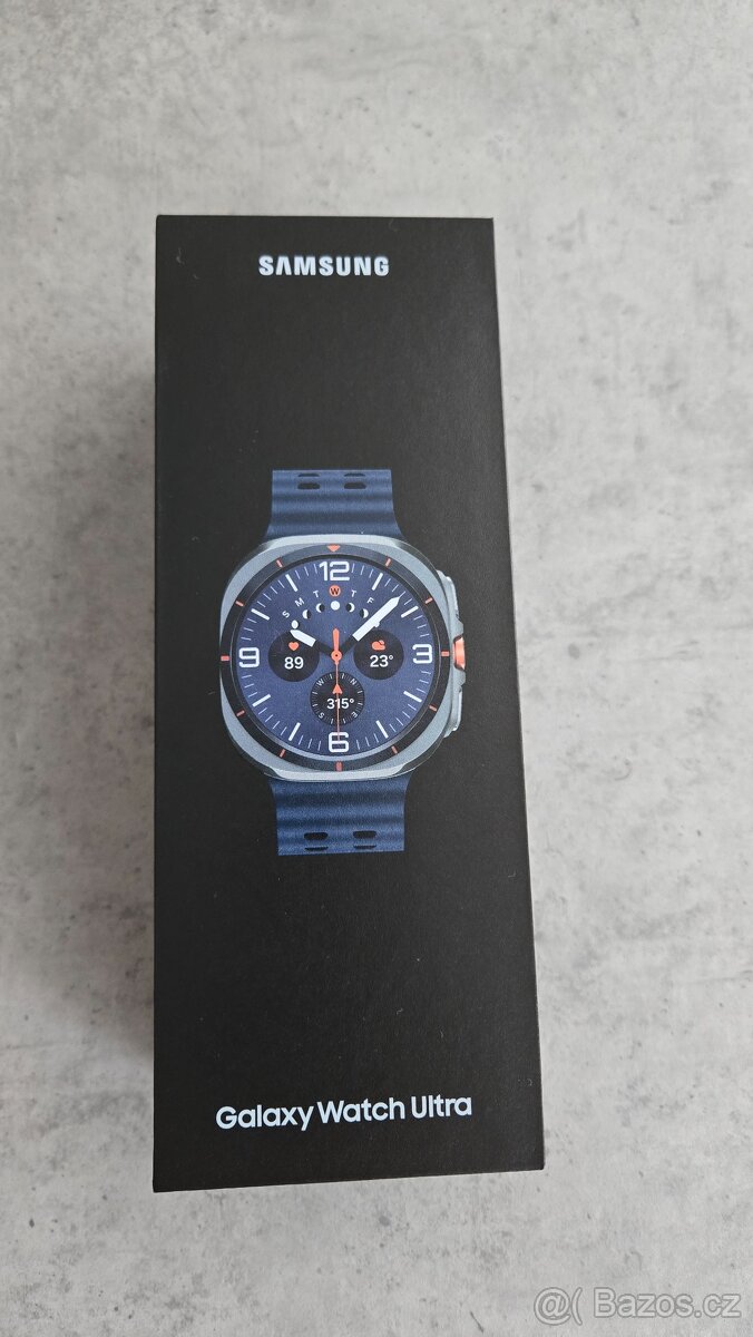 Prodam Galaxy Watch Ultra 2025 modre (s bonusem 2500,-)