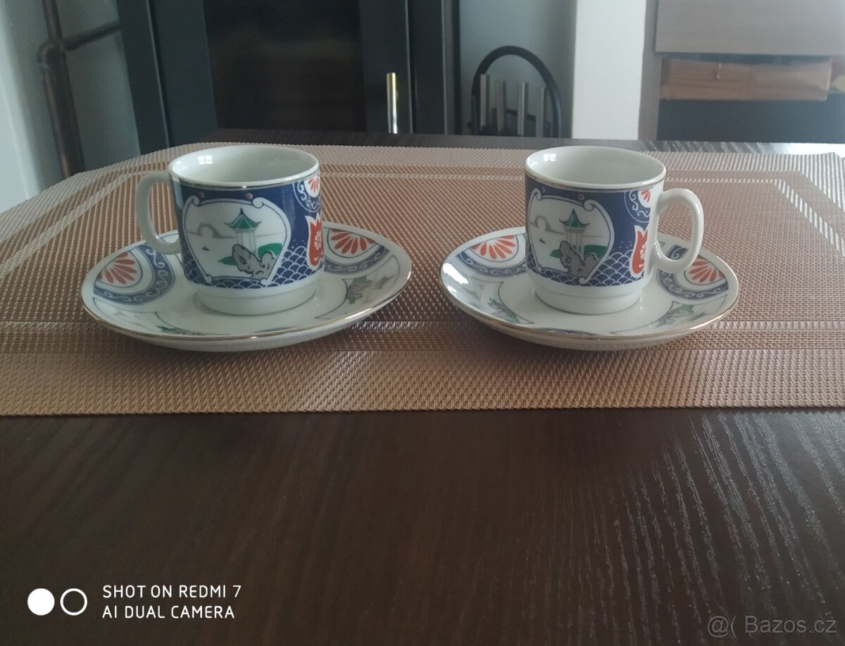 Retro mini šálky