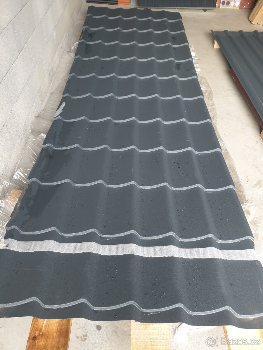 plechová střešní krytina, trapézový plech