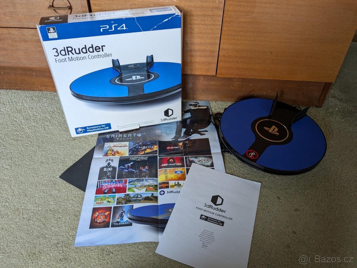 3dRudder Foot Motion Controller pro Playstation PS4 VR