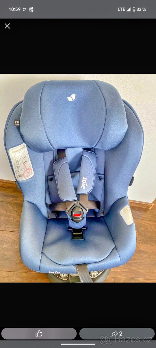 Autosedačka Joie i-Spin 360 barva Deep sea