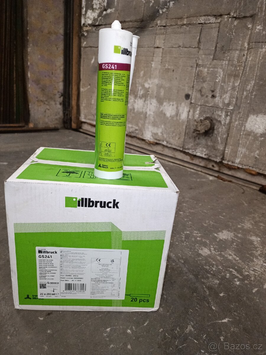 Prodám 5x nový bílý silikon á 38 Kč, expirace 12/2025