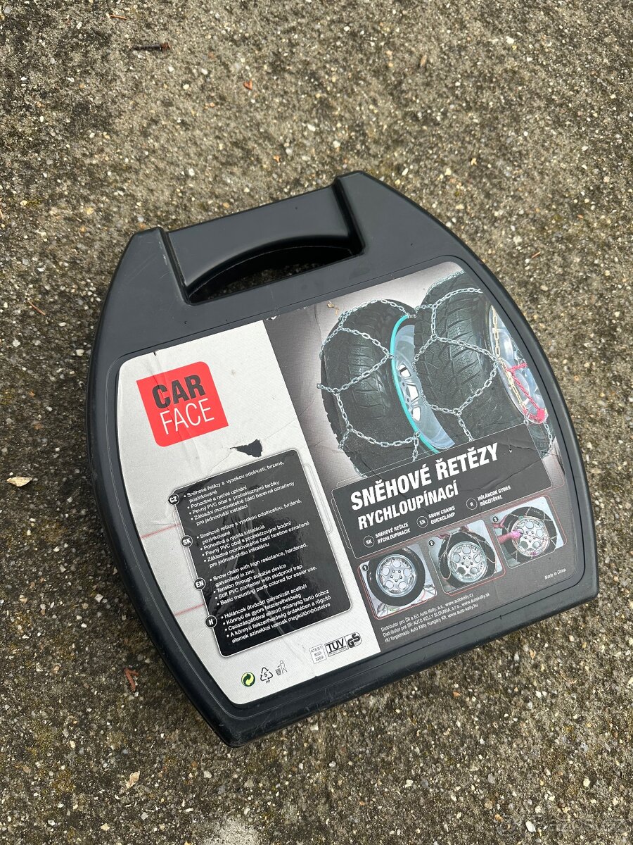 Rychloupínací sněhové řetězy velikost 080