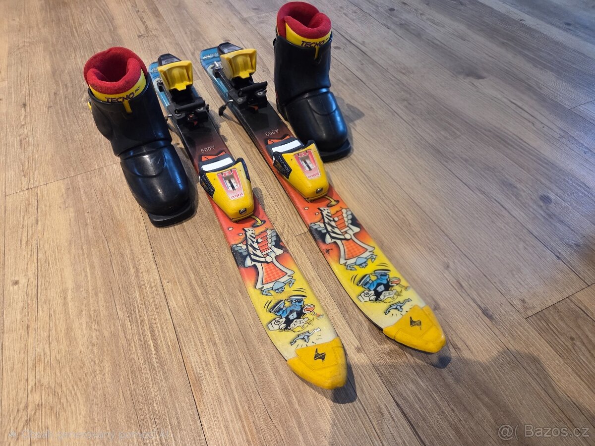 Lyže Salomon s lyžáky Tecno Pro