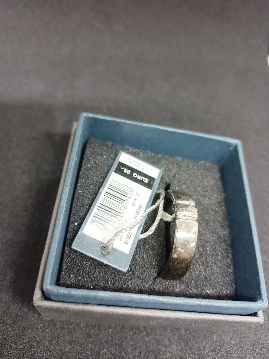 Stříbrný prsten Joop, velikost 55, 61 a 63