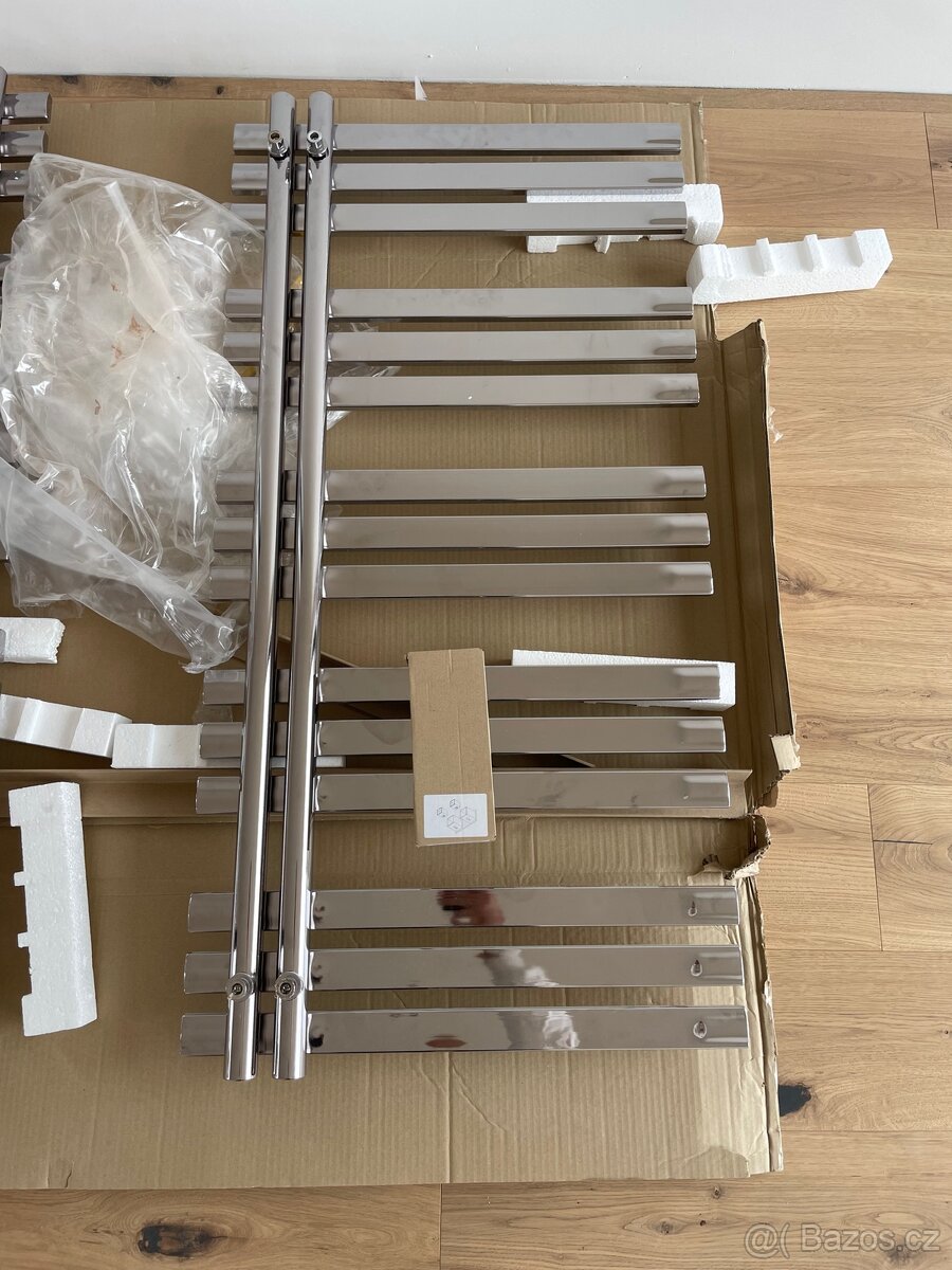 Luxe Bath Designový koupelnový radiátor 600x1200 mm chrom