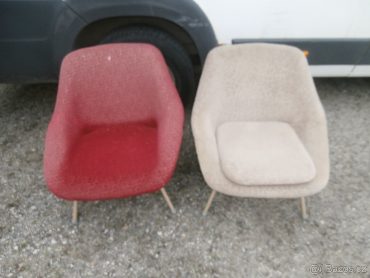 Křeslo skořepina BRUSEL 2 kusy za 800 kč