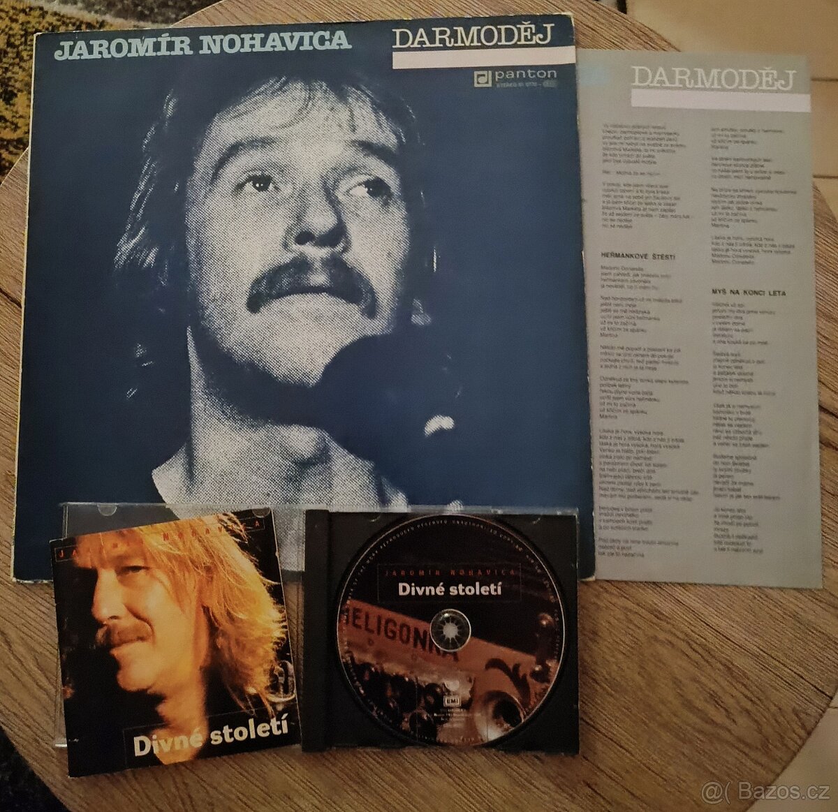 Prodám 2x CD, LP Jaromír Nohavica