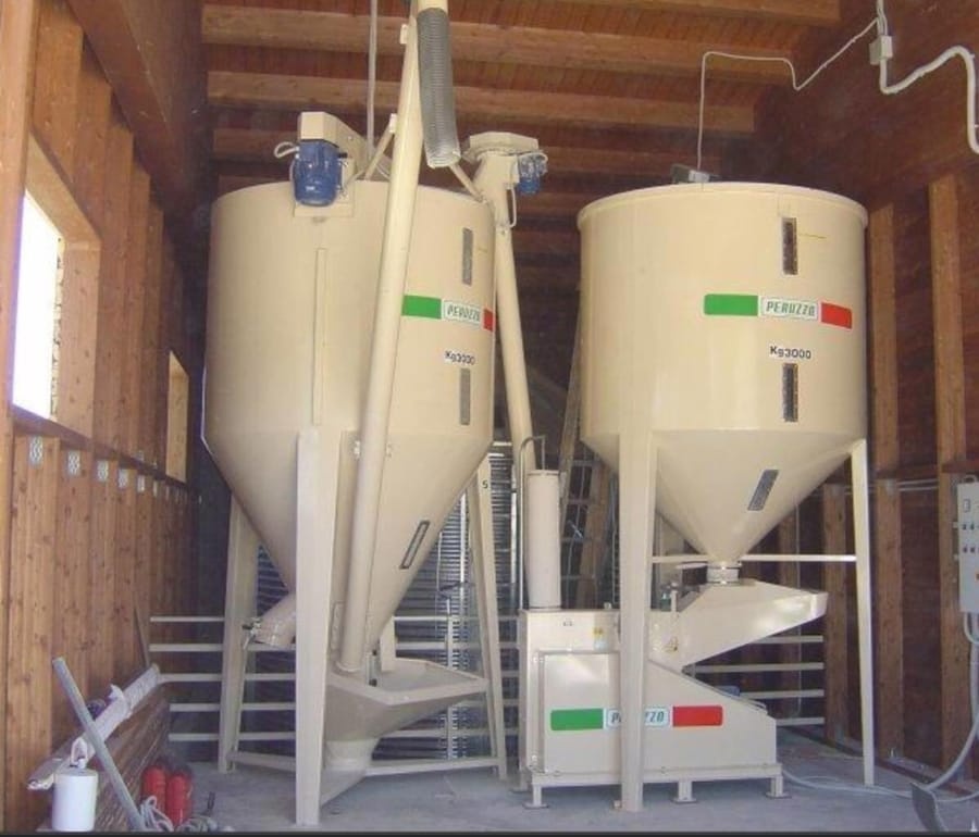 Vertikální míchačka 300- 5000 kg