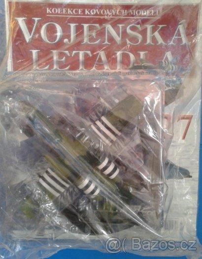 Sběratelský model letadla.