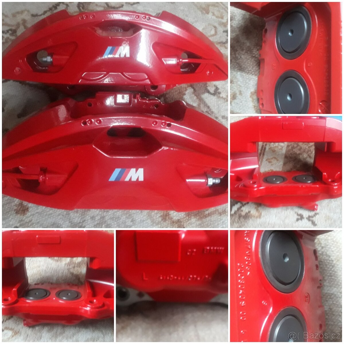 BMW m performance třmeny nova sada originální