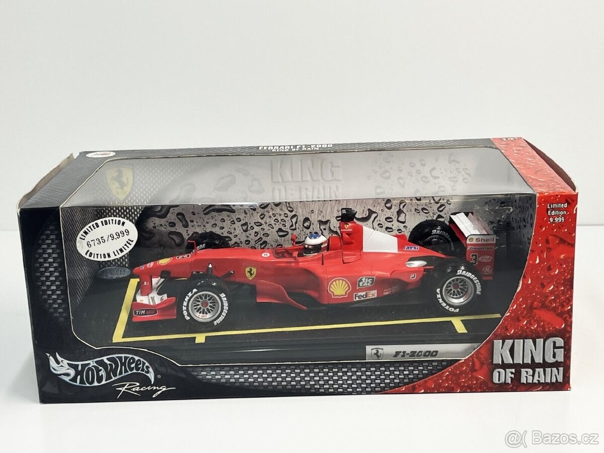 Model formule 1 Michael Schumacher 2000 King of Rain 1:18